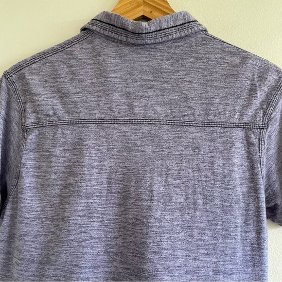 BKE Men's Polo Shirt Purple Size Medium - Picture 2 of 10